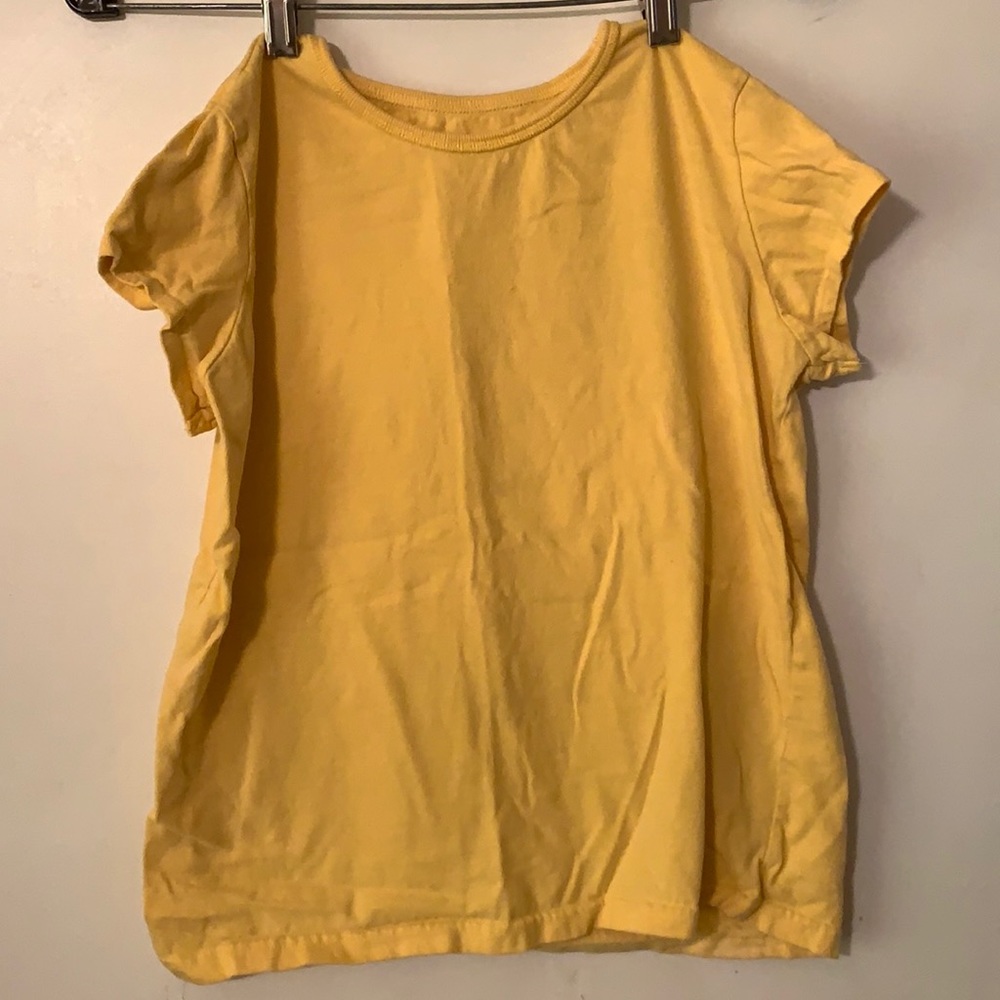 Yellow Cotton Tee!